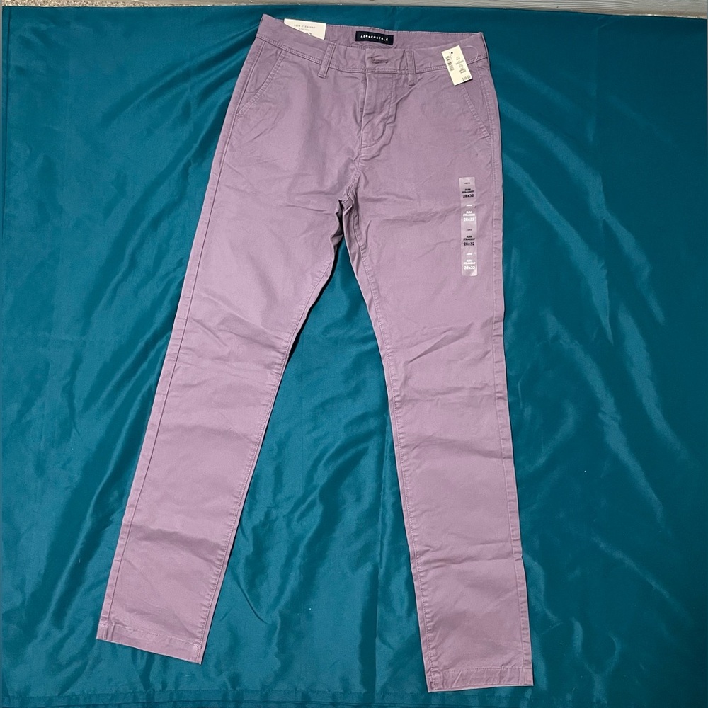 purple aeropostale pants 28/32